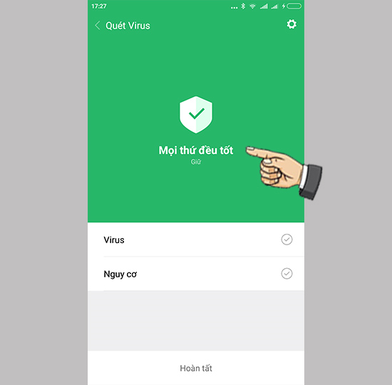 Quét virus hệ thống